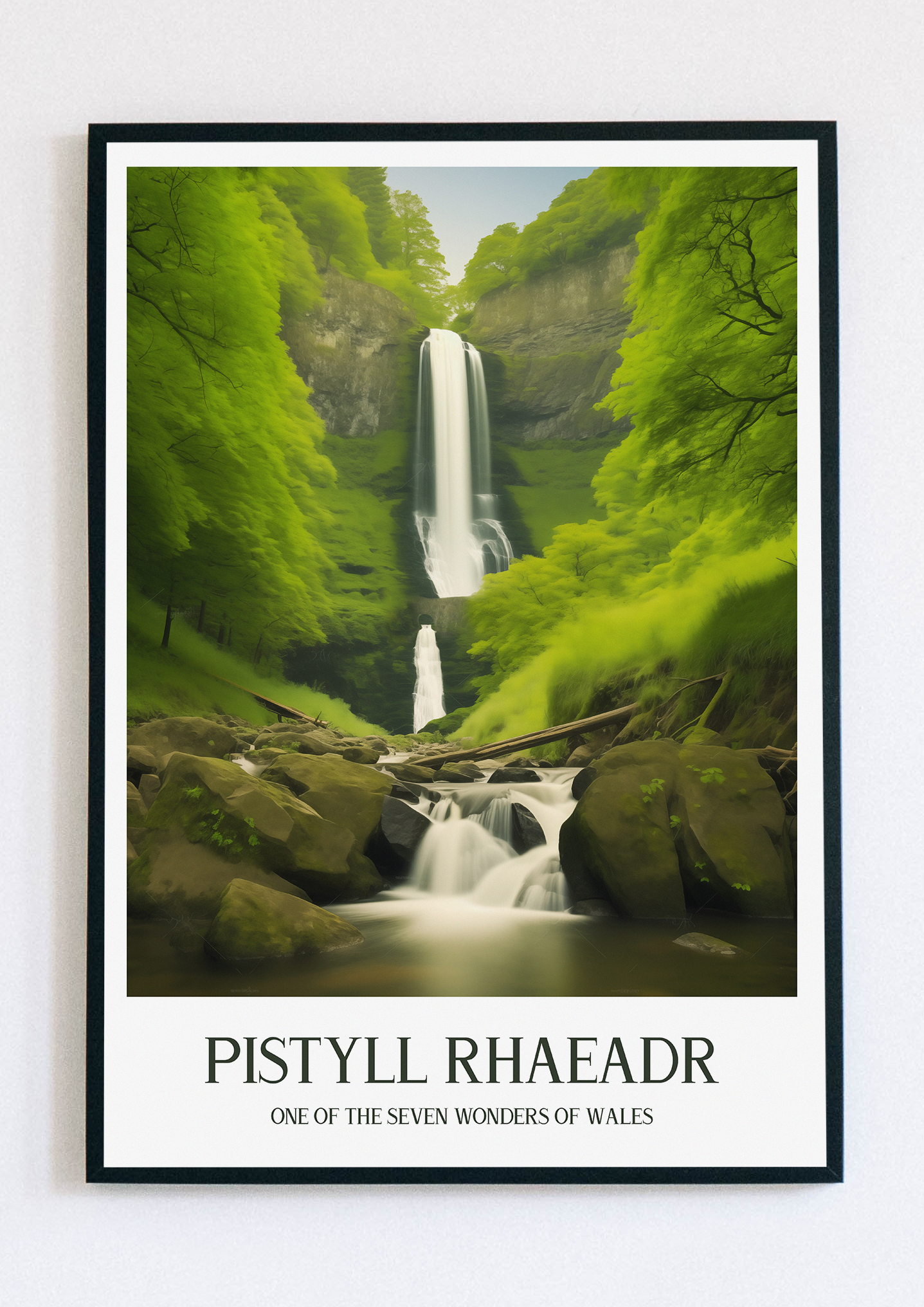 Pistyll Rhaeadr (English text)